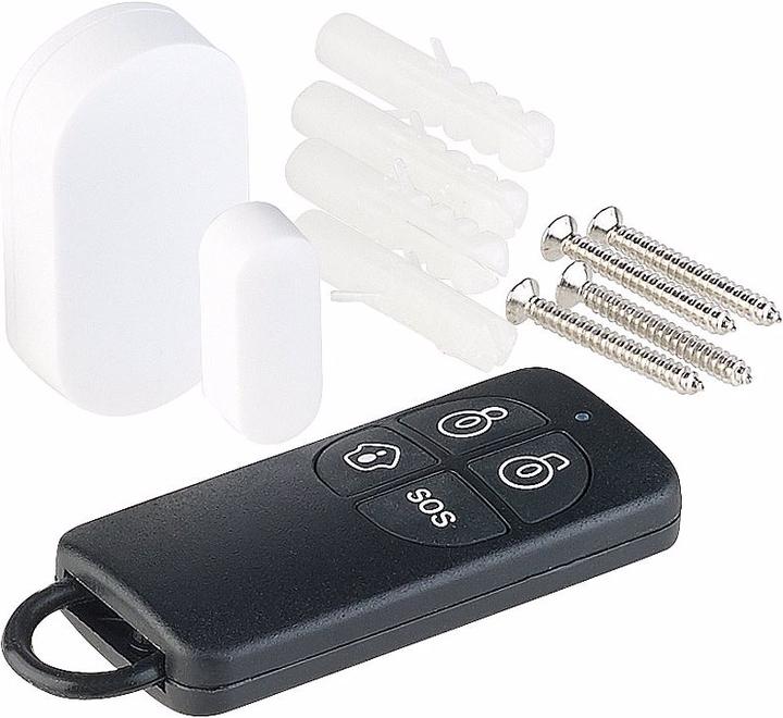Actual product image VisorTech 4-part WLAN alarm system, Alexa compatible