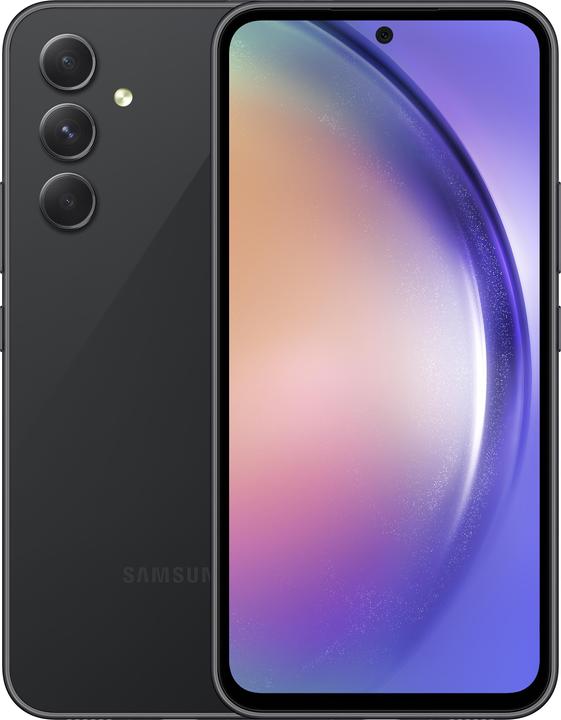 Actual product image Samsung Galaxy A54 5G (128 GB, Awesome Graphite, 6.40", Dual SIM, 50 Mpx, 5G)