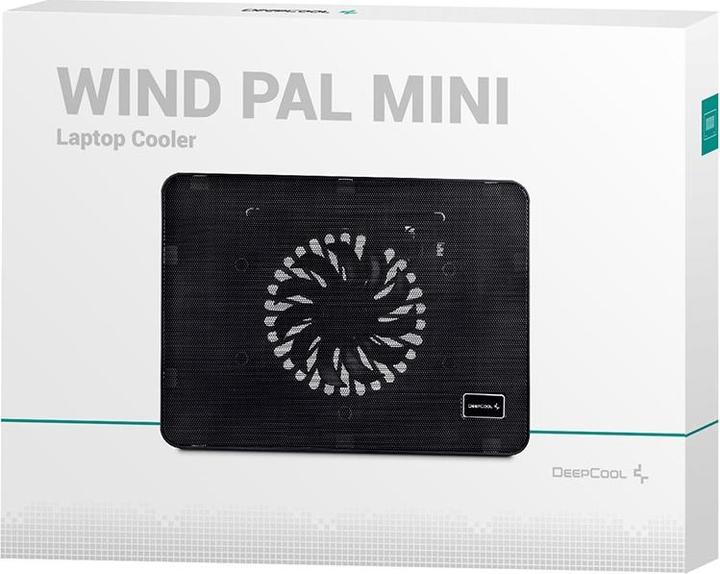Produktbild Deepcool Wind Pal Mini Notebook-Kühlpad 39,6 cm (15.6" ) 1000 U/min Schwarz