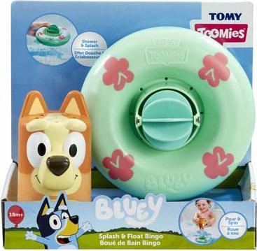 Actual product image Tomy Bluey Splashing And Swimming In The Bathtub Bingo