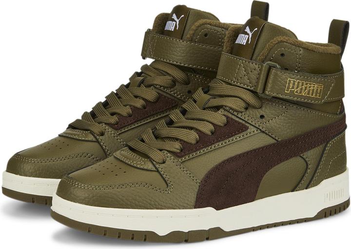 Dark Chocolate, Puma Team Gold, Deep Olive