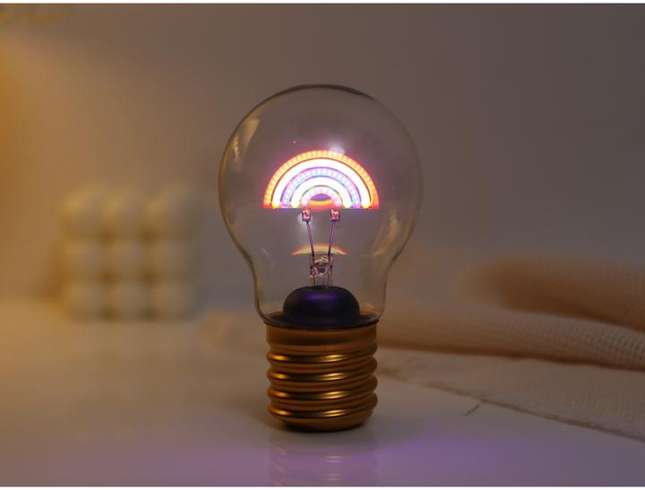 Produktbild Total Juggling iTotal - Glühbirnenförmige Lampe - Regenbogen