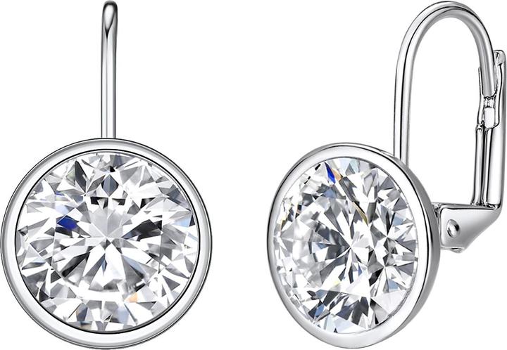 Lulu & Jane Damen Metall-Legierung verziert mit Kristallen von Swarovski® silber - 29135 (Metall-Legierung)