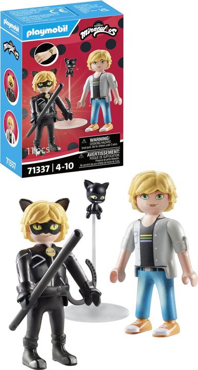 Actual product image Playmobil Adrien & Cat Noir (71337, Playmobil Miraculous)