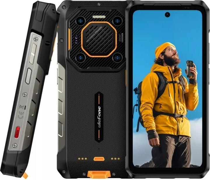 Image du produit Ulefone Smartphone Armor 26 Ultra 5G 12GB/512GB noir sans chargeur (512 Go, Noir, 6.77", Double SIM, 200 Mpx, 5G)