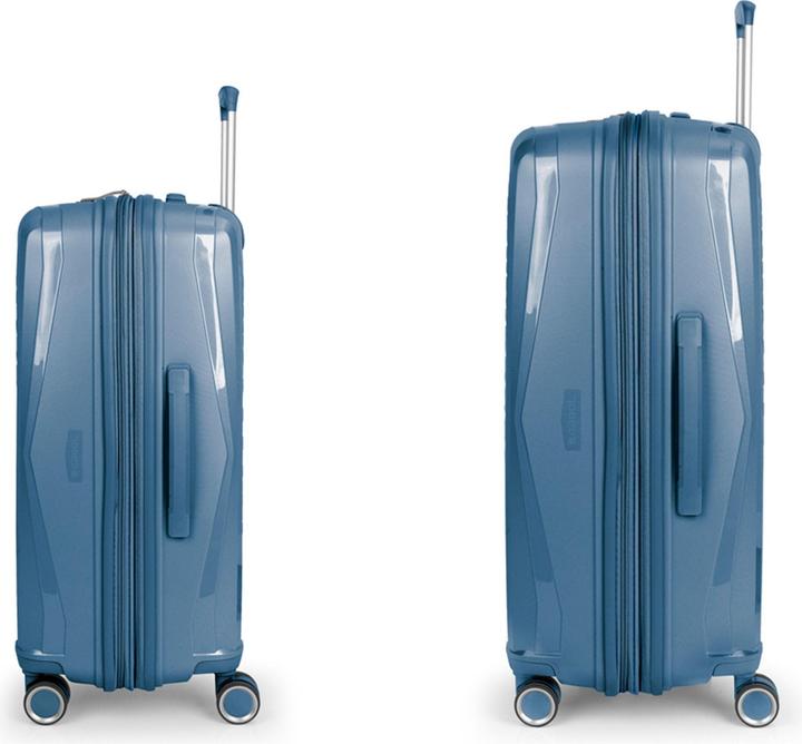 Image du produit Gabol Queens Ensemble de valises à 4 roulettes en 2 parties avec soufflet extensible (181 l, XL (à partir de 115l))