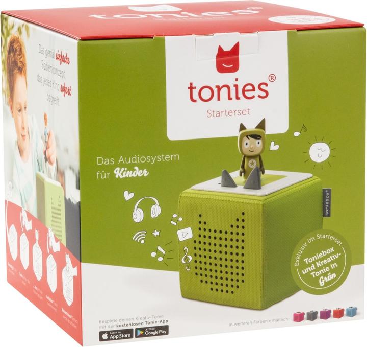 Immagine prodotto Tonies Toniebox Starter Set Verde (Tono Creativo) (Tedesco)