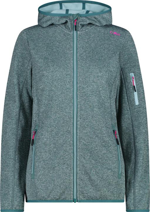 CMP Campagnolo Women's Jacket Fix Hood Knitted + Mesh (38)