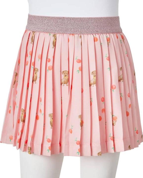 Immagine prodotto VidaXL Gonna a pieghe per bambini arancione chiaro 104,Materiale esterno: 100 (104)