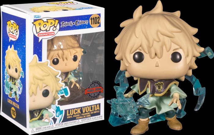 Actual product image Funko Pop! Black Clover Luck Voltia Excl Chase GW exm