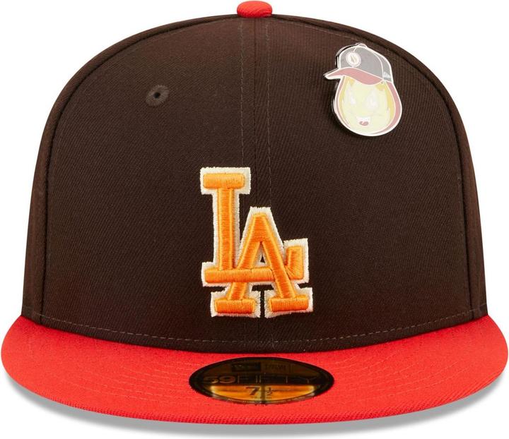 Actual product image New Era 59Fifty Fitted Cap ELEMENTS PIN Los Angeles Dodgers (7 1/4)