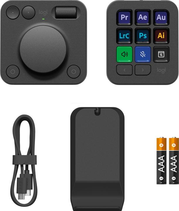 Immagine prodotto Logitech Mx Creative Console (Senza layout di tastiera, Cablato)