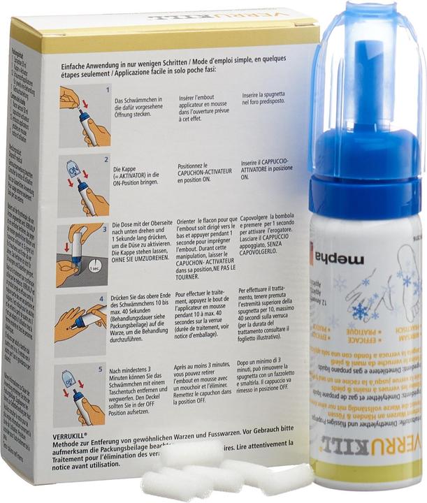 Image du produit VerruKill Spray anti-verrues (Déodorants & poudre pour les pieds, 50 ml)