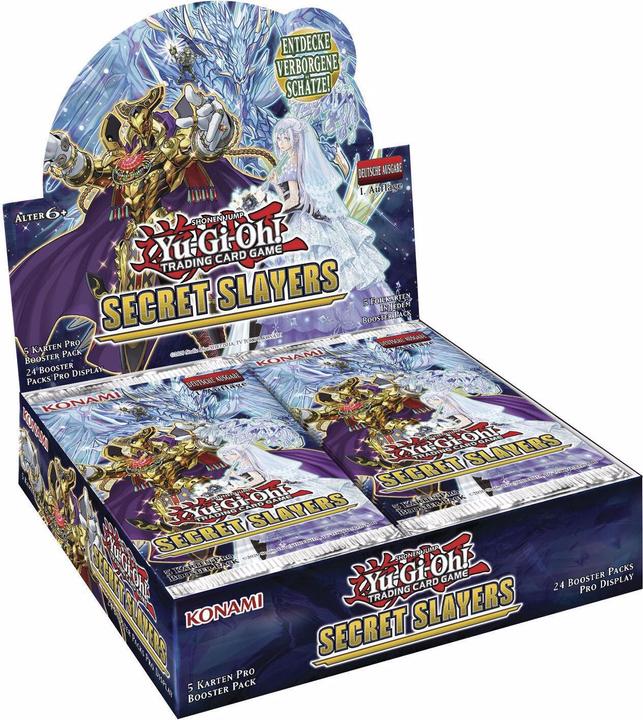 Actual product image Yu-Gi-Oh Trading Cards! Secret Slayers Display (German, Booster display)