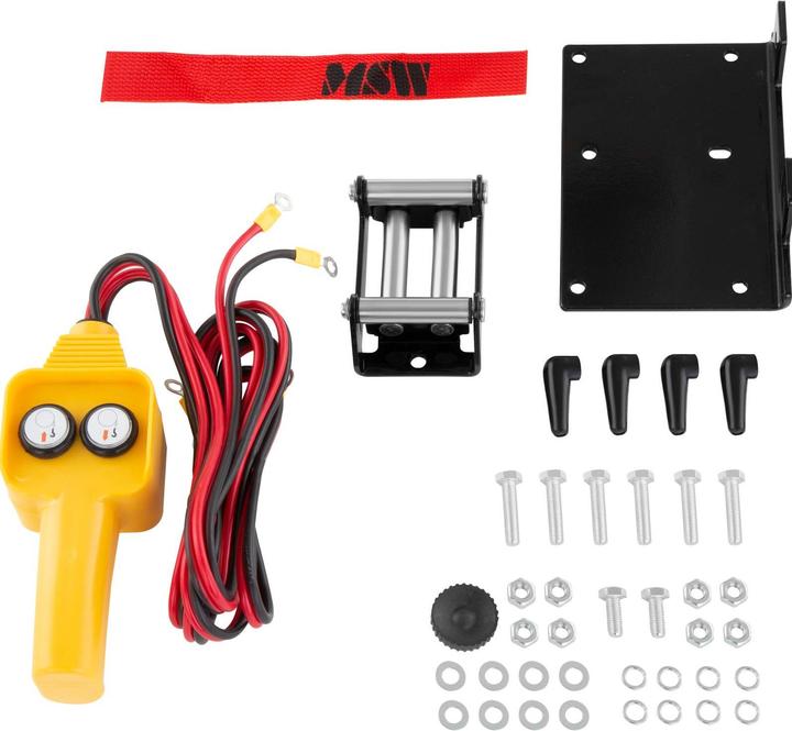 Actual product image MSW Electric Winch - 907 kg - 2.000 lbs