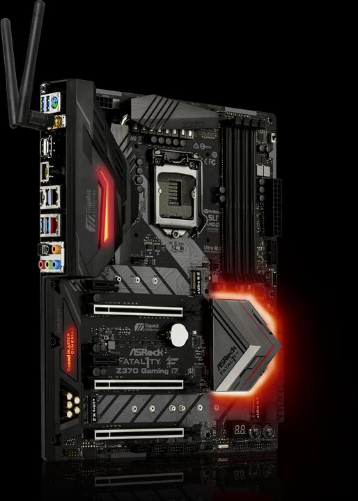 Produktbild AsRock Fatal1ty Z370 Professional Gaming i7 (LGA 1151, Intel Z370, ATX)