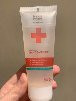 Actual product image Rebel Nature Hand Sanitizer (75 ml)