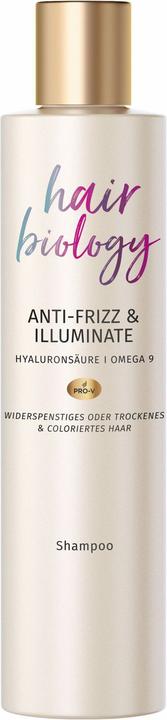 Hair Biology Anti-crespo e illuminare (250 ml, Shampoo liquido)