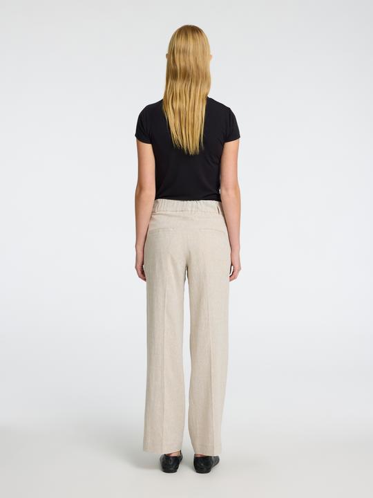 Actual product image Selected Femme Slftania-Rita Mw Wide Pant Noos (40)