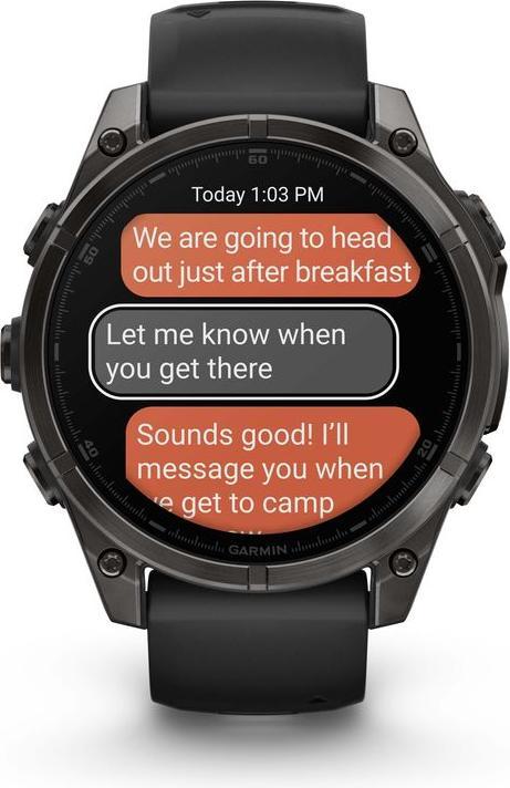 Productafbeelding Garmin FENIX 8 AMOLED Saffier Titanium (47 mm)