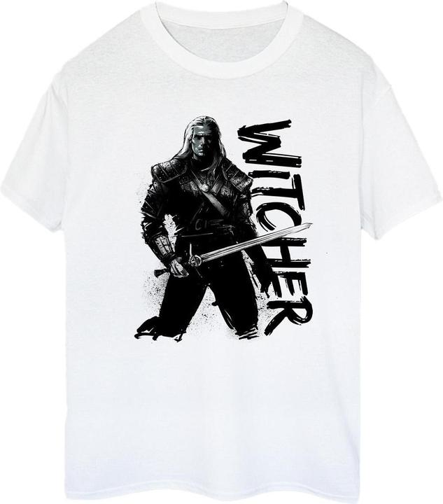 Netflix The Witcher Sketch Geralt TShirt (L)