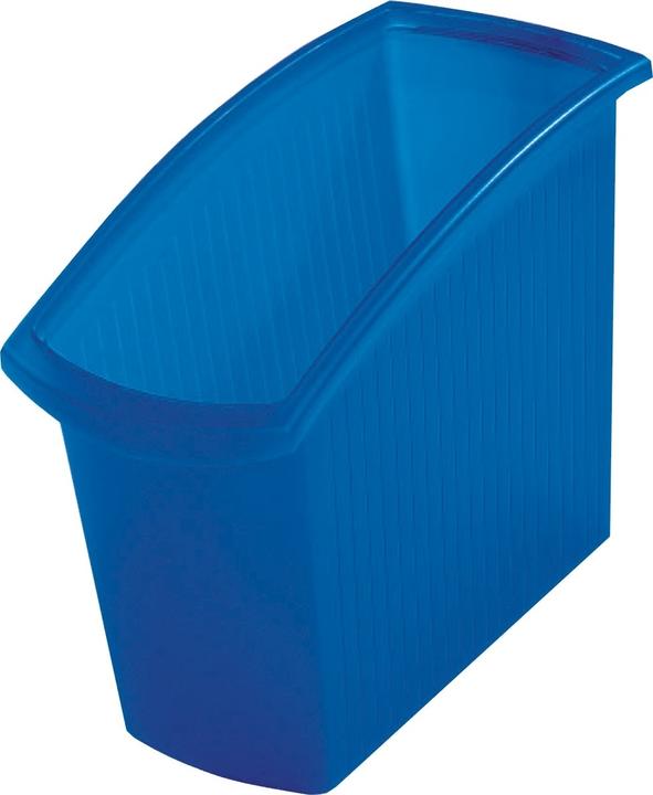 Produktbild Han MONDO Papierkorb 18,0 l blau, transluzent (18 l)