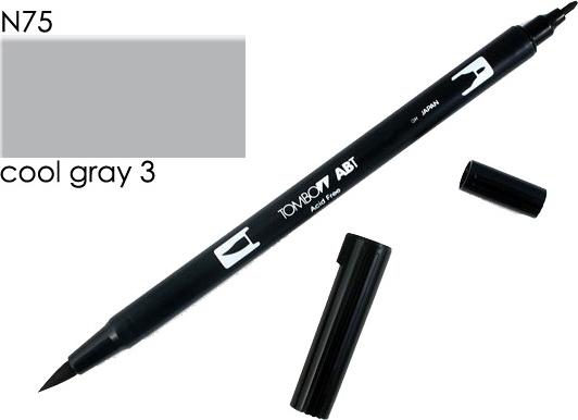 Produktbild Tombow ABT Dual Brush Pen (Grau, 1 x)