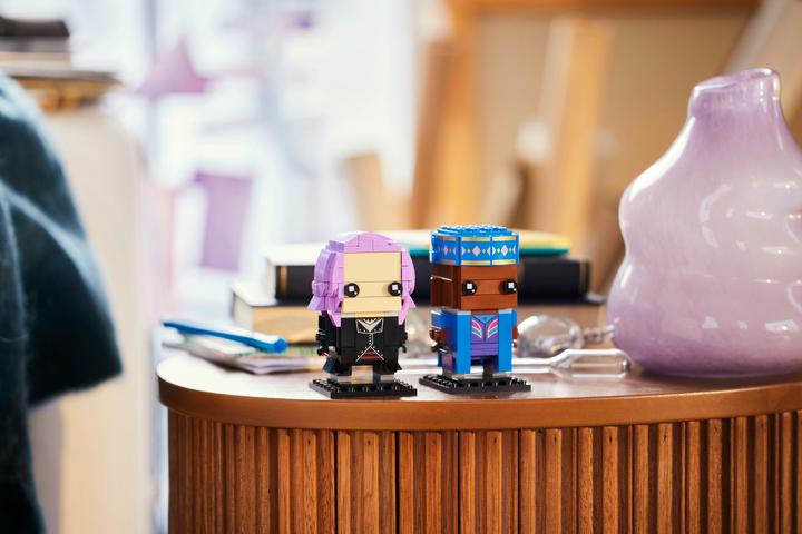 Actual product image LEGO BrickHeadz - Kingsley Shacklebolt & Nymphadora Tonks (40618, LEGO Harry Potter, LEGO Rare Sets)