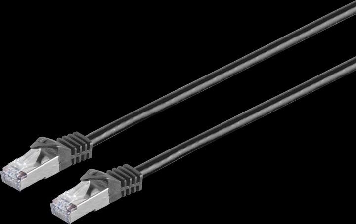Kabelschweiz RJ45 Patchkabel m. CAT 7 Rohkabel PIMF (S/FTP, CAT7, 10 m)