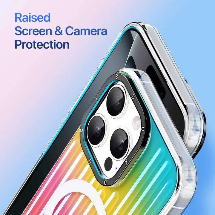 Immagine prodotto Apple iPhone 16 Pro - Zest Series Flip Case, Gradient Rainbow (Apple iPhone 16 Pro)