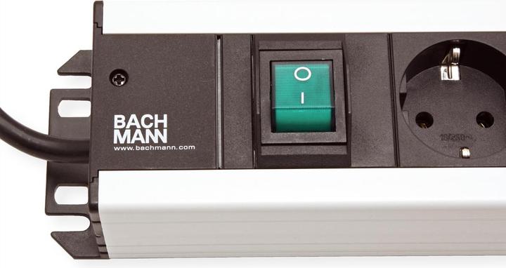 Produktbild Bachmann HANDWERKER Steckdosenleiste, 9-fach, mit Schalter (9 x, CEE 7/3, 2 m)