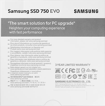 Immagine prodotto Samsung 750 EVO Basic (500 GB, 2.5")
