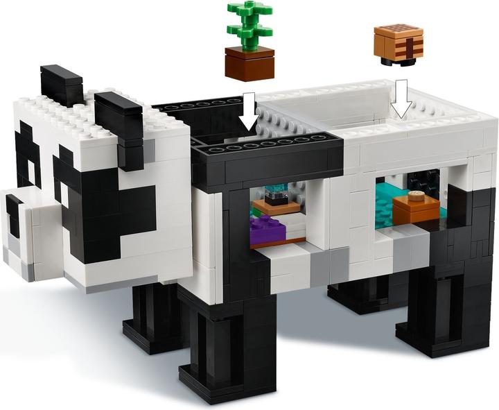 Actual product image LEGO The Panda House (21245, LEGO Minecraft)