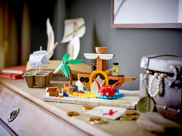 Image du produit LEGO 40589 Bateau pirate - Aire de jeux (40589)