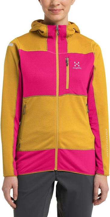 Immagine prodotto Haglöfs L.I.M Mid Fast Hood Donna Foglie d'autunno/ultra rosa (XL)