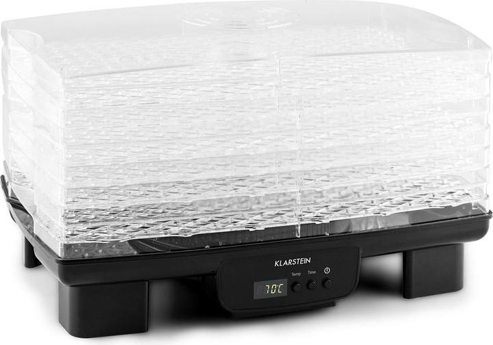 Actual product image Klarstein Bananarama black dehydrator6 shelves