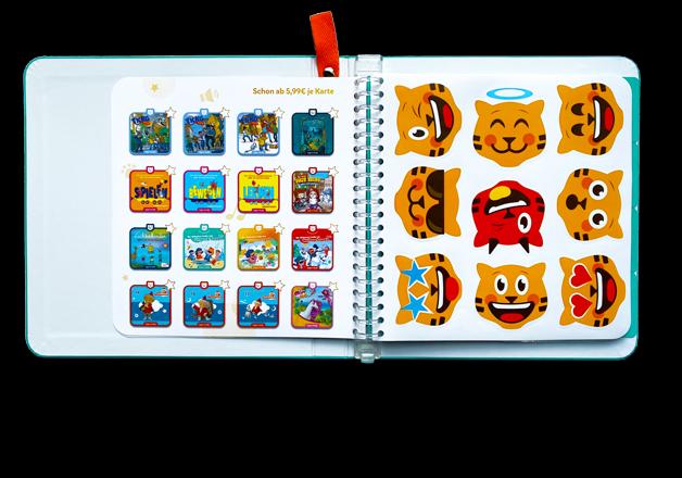 Produktbild Tigermedia Sammelalbum für Tigercards (Deutsch)