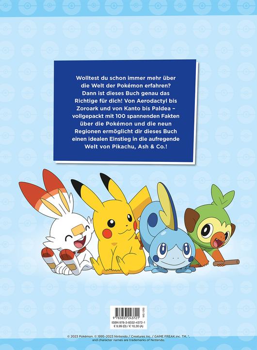 Image du produit Panini Pokémon 100 Fakten über Pokémon (Allemand, Panini, Pokémon, 2023)
