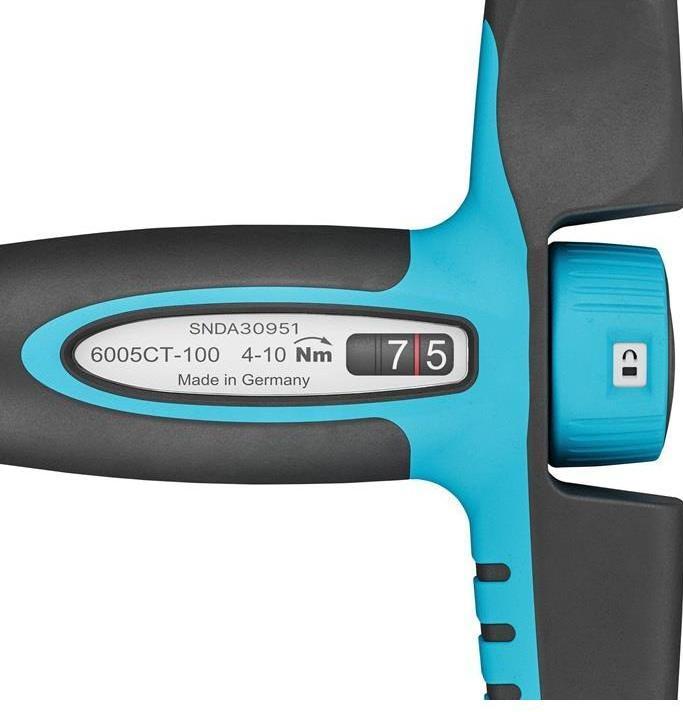 Actual product image HAZET Torque screwdriver 6005CT-100 (1/4", 4 Nm, 10 Nm)