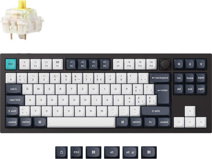 Produktbild Keychron Q3 Max (CH, Kabellos, Kabelgebunden)