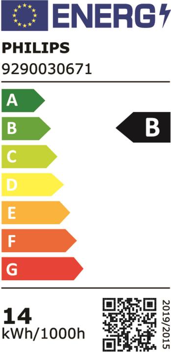 Energy Label Philips Master Tube (G13, 13.50 W, 2500 lm, 1 x, B)