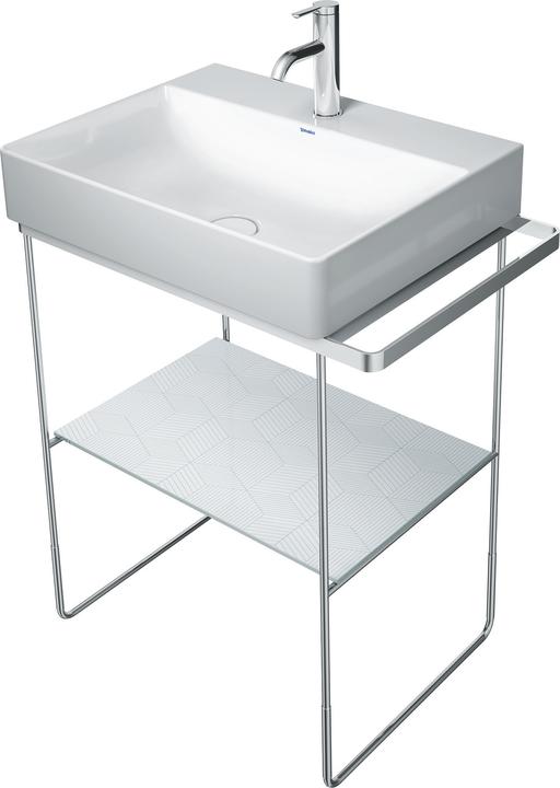 Actual product image Duravit DURASQUARE glass inlay for metal console 003101/102 cubic line