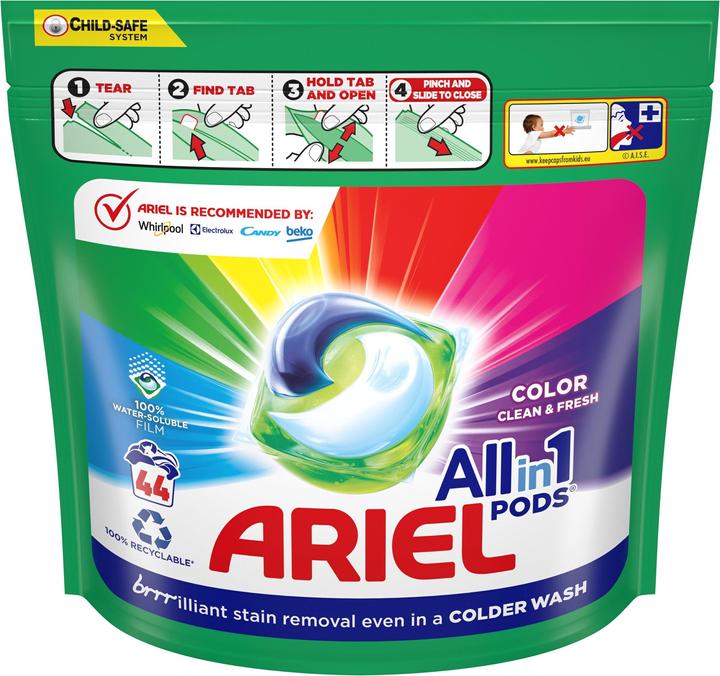 Produktbild Ariel Skalbimo Kapsulės Color 44vnt L