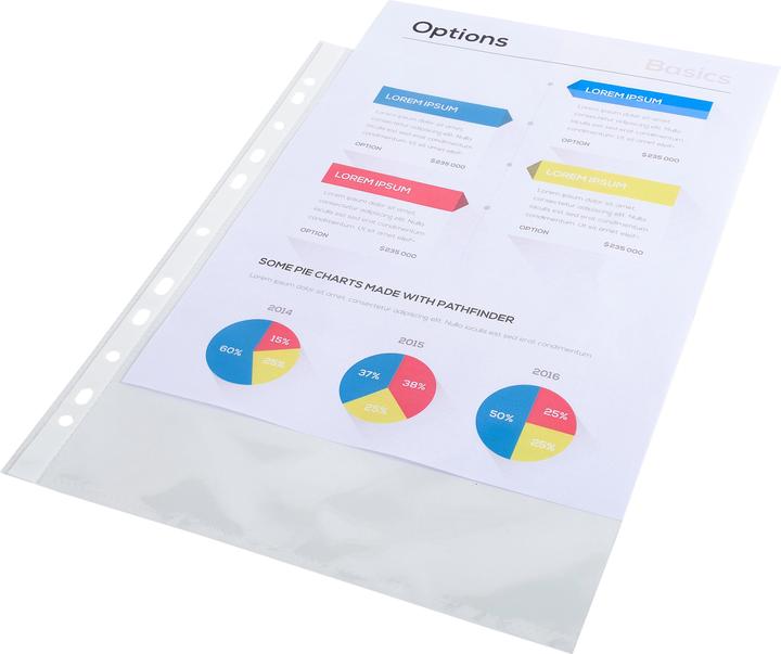 Actual product image Exacompta Brochure pockets (A4, 1 x)