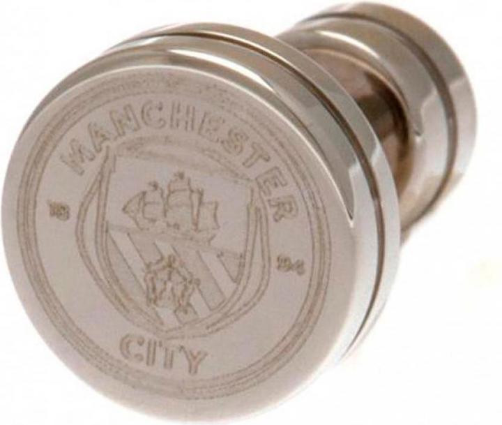 Manchester City FC Edelstahl Ohrring (100% Edelstahl)