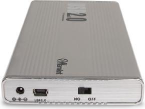 Produktbild Hamlet USB 2.0 Externe Festplattenbox für IDE/Sata 2,5"-Festplatten (2.5")