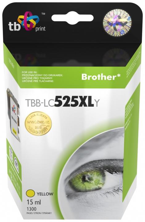 Actual product image Tusz do Brother LC529/539TBB-LC525XLY żółty (Y)