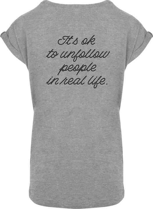 Produktbild Merchcode Ladies Heartbreak Extended Shoulder Tee - 111575 (XS)