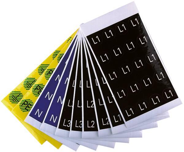 Immagine prodotto Weidmüller Marcatore per elettrodomestici in bianco e nero con scritta 1707350003