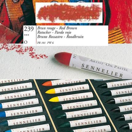Immagine prodotto Sennelier Pastello a olio formato standard Brun Rouge 239 (Brun Rouge 239, 1 x)